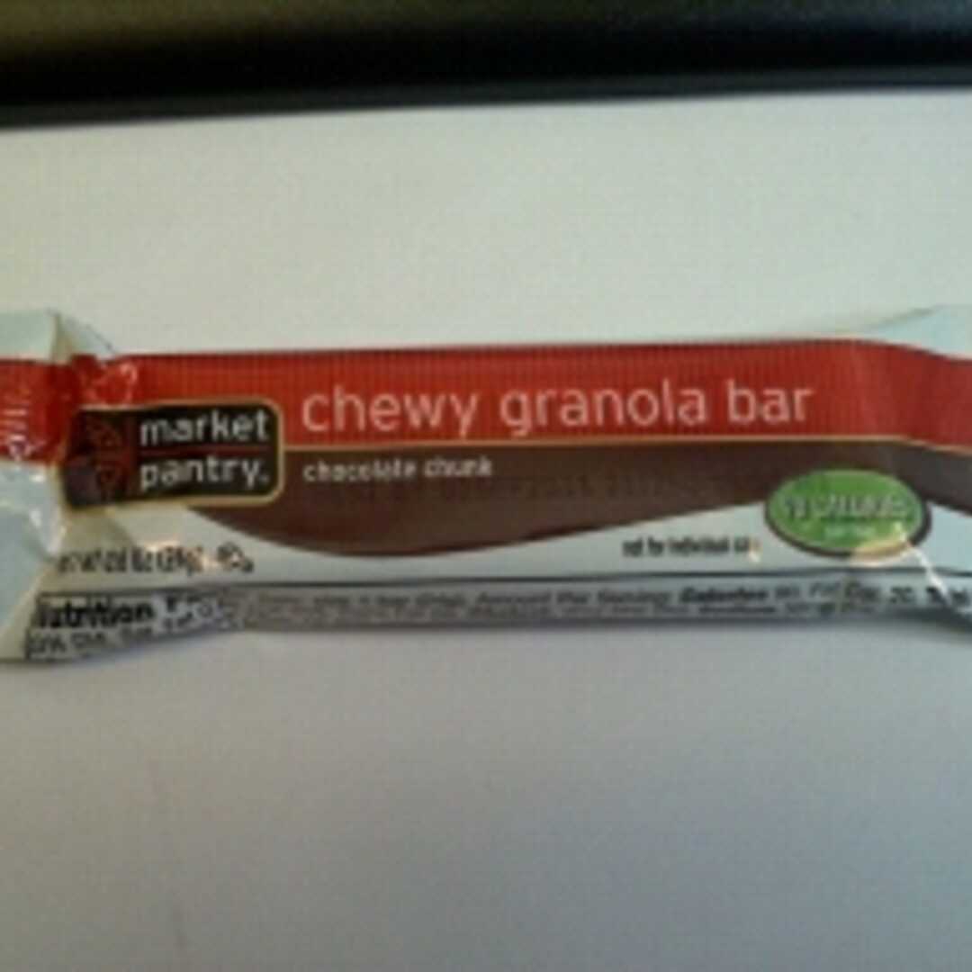 Market Pantry Chewy Granola Bars - Chocolate Chunk