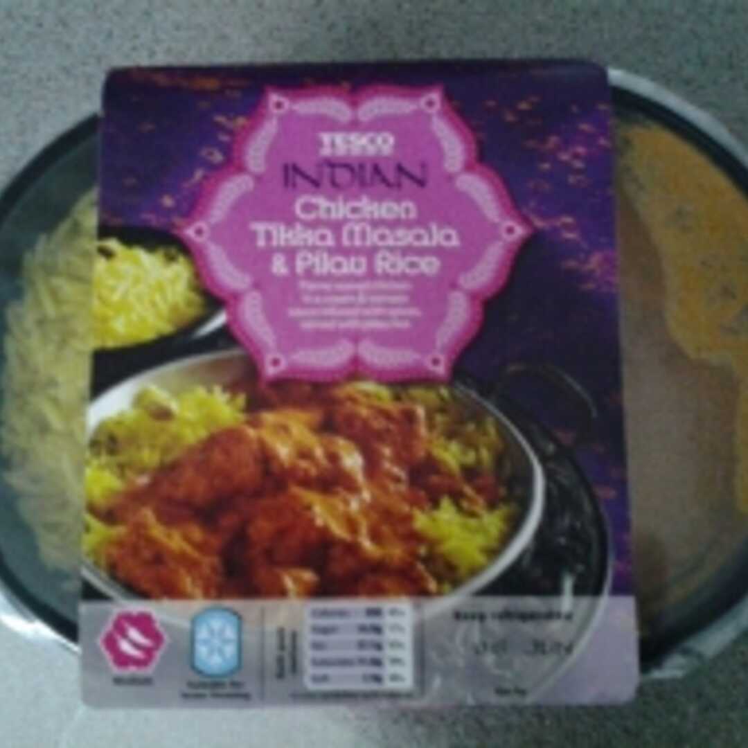 Tesco Chicken Tikka Masala & Pilau Rice