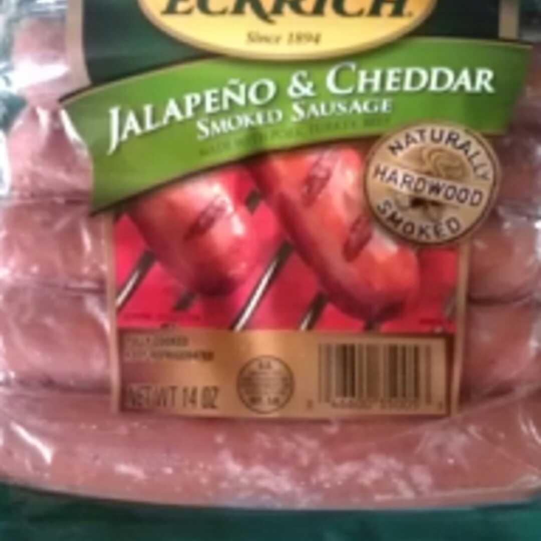 Eckrich Skinless Jalapeno & Cheddar Smoked Sausage