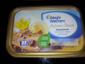 Weight Watchers Brotaufstrich mit Feinem Buttergeschmack
