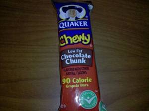 Quaker Chewy 90 Calorie Lowfat Granola Bars - Chocolate Chunk