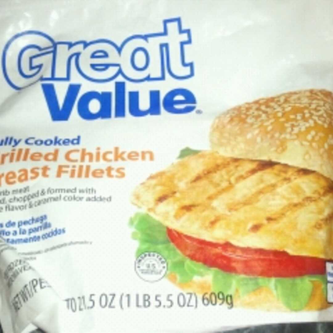 Great Value Grilled Chicken Breast Fillets