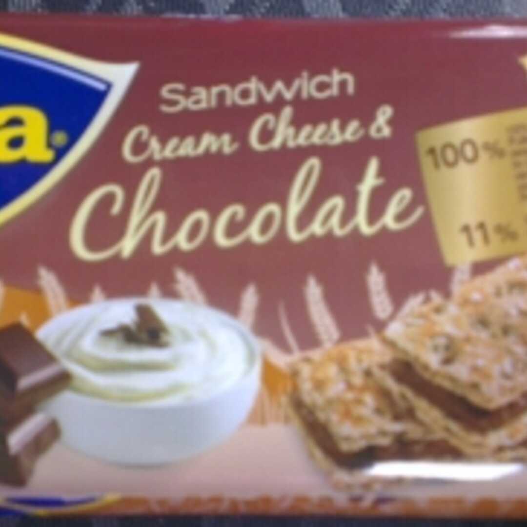 Wasa Sandwich Cream Cheese & Chocolate