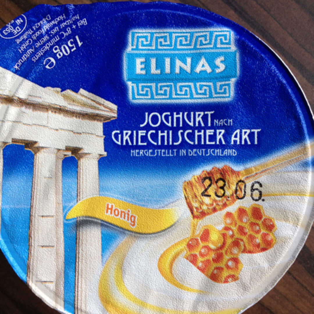 Elinas Joghurt Griechischer Art Honig