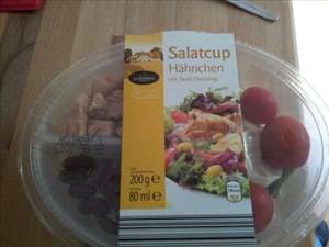 Aldi Salatcup Hähnchen