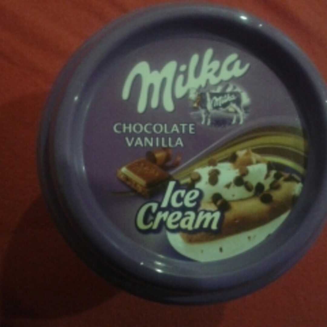 Milka Ice Cream Chocolate Vanilla