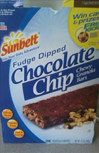 Sunbelt Fudge Dipped Chocolate Chip Chewy Granola Bar (30g)