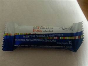 Brasil Cacau Tablete de Chocolate Ao Leite Diet