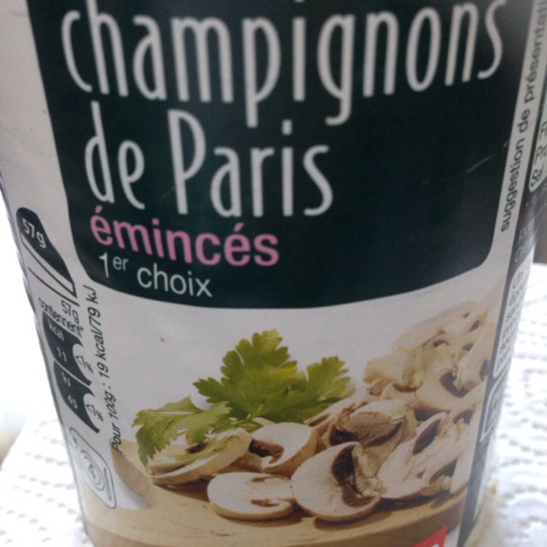 Auchan Champignons de Paris Émincés 1Er Choix