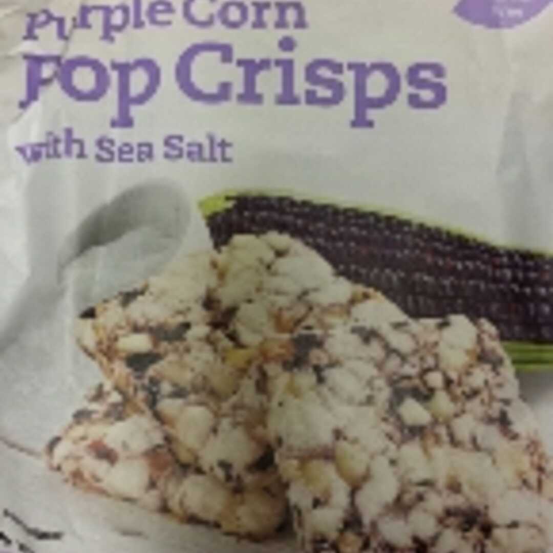 Simply Nature Purple Corn Pop Crisps with Sea Salt