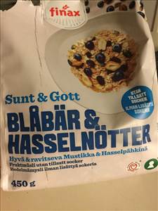 Finax Blåbär & Hasselnötter