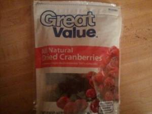 Great Value Dried Cranberries