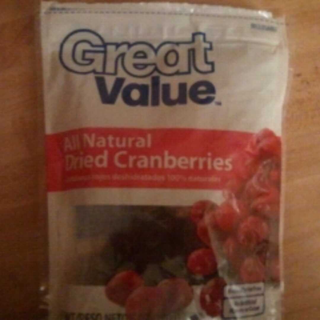 Great Value Dried Cranberries