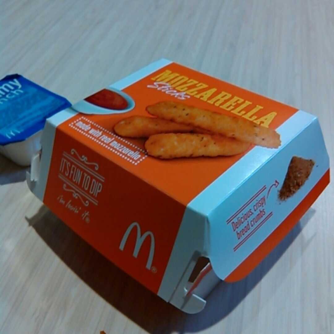 McDonald's Mozzarella Dippers
