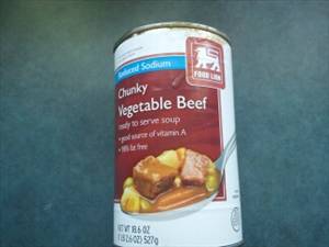 Food Lion Chunky Vegetable Beef Soup