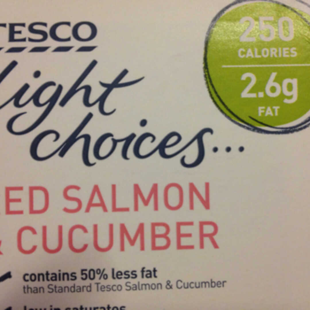 Tesco Light Choices Red Salmon and Cucumber