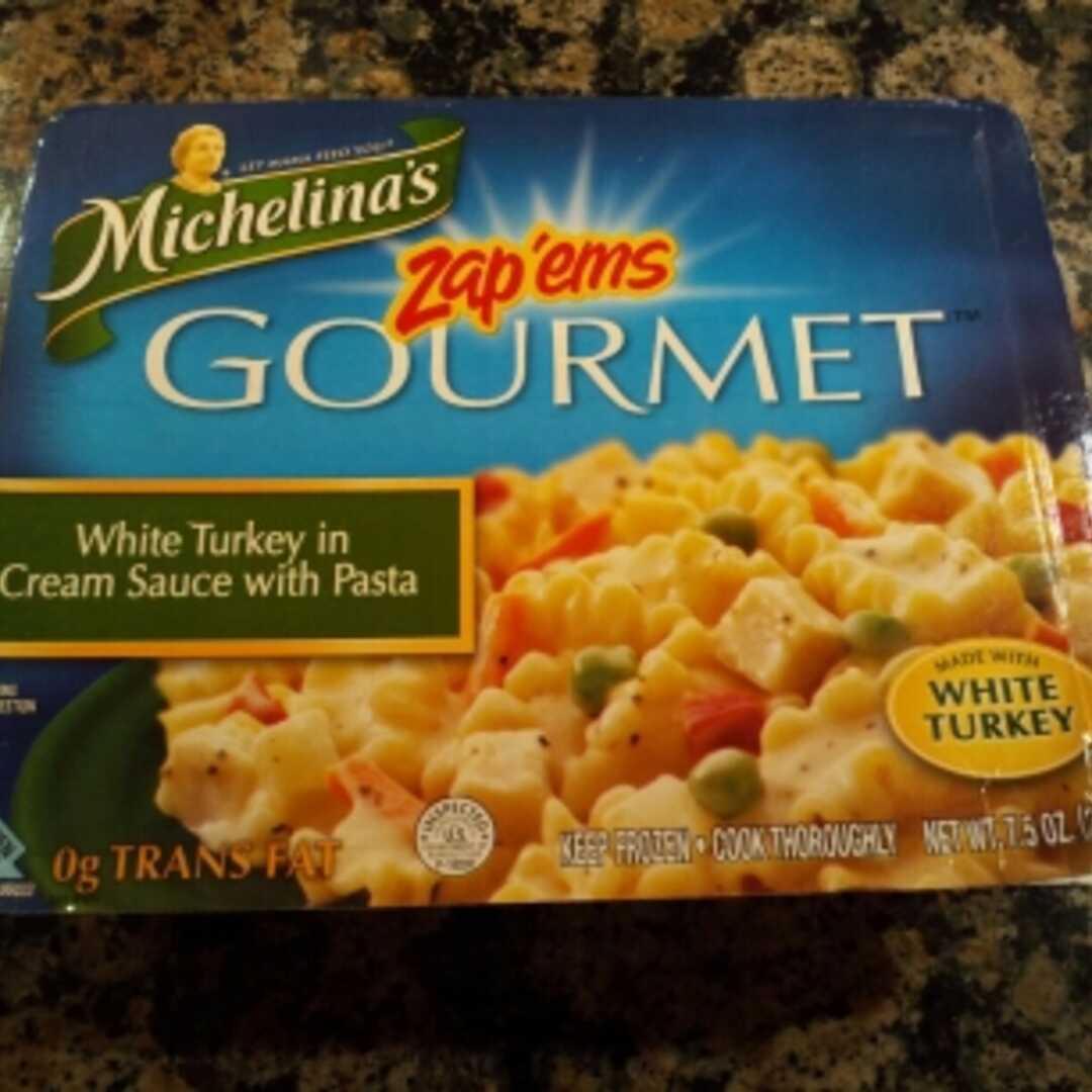 Michelina's Zap'ems Gourmet White Turkey in Cream Sauce with Pasta