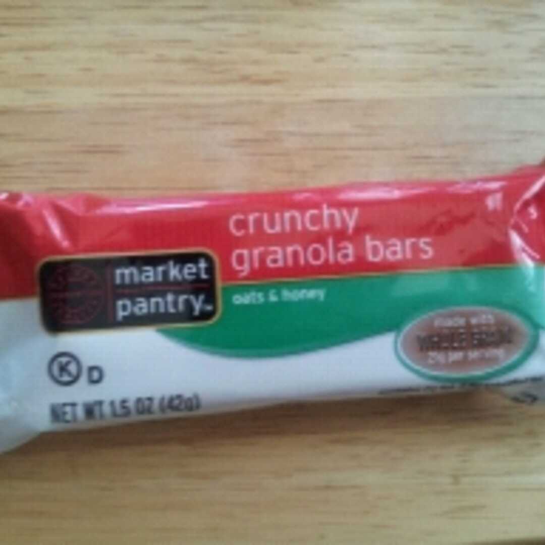 Market Pantry Crunchy Granola Bars - Oats & Honey