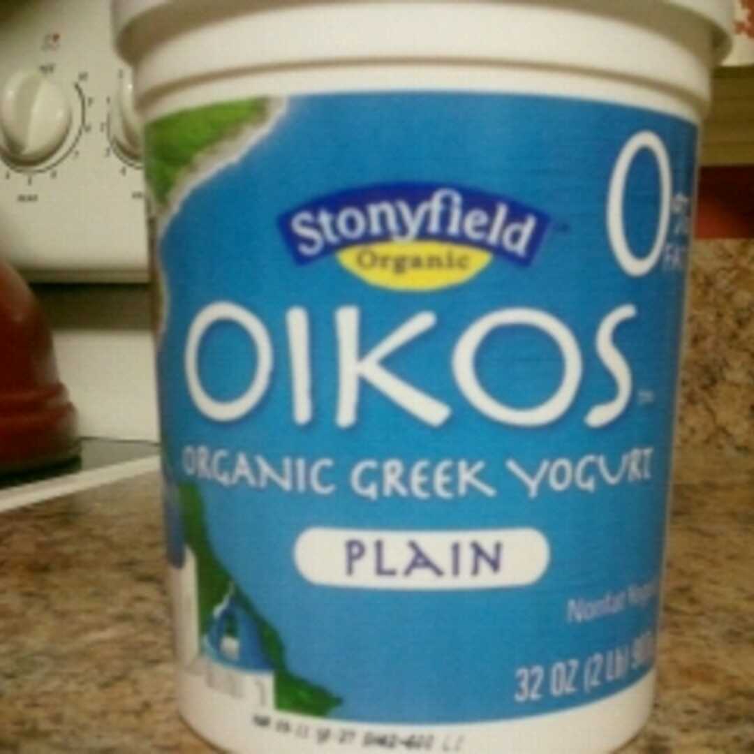 Stonyfield Farm Oikos Organic Plain Greek Yogurt