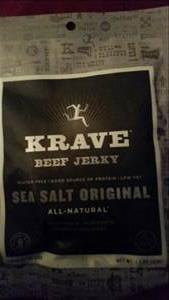 Krave Sea Salt Original Beef Jerky