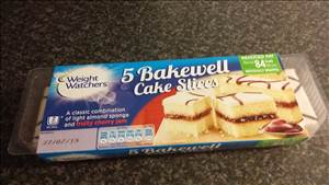 Weight Watchers Bakewell Cake Slices