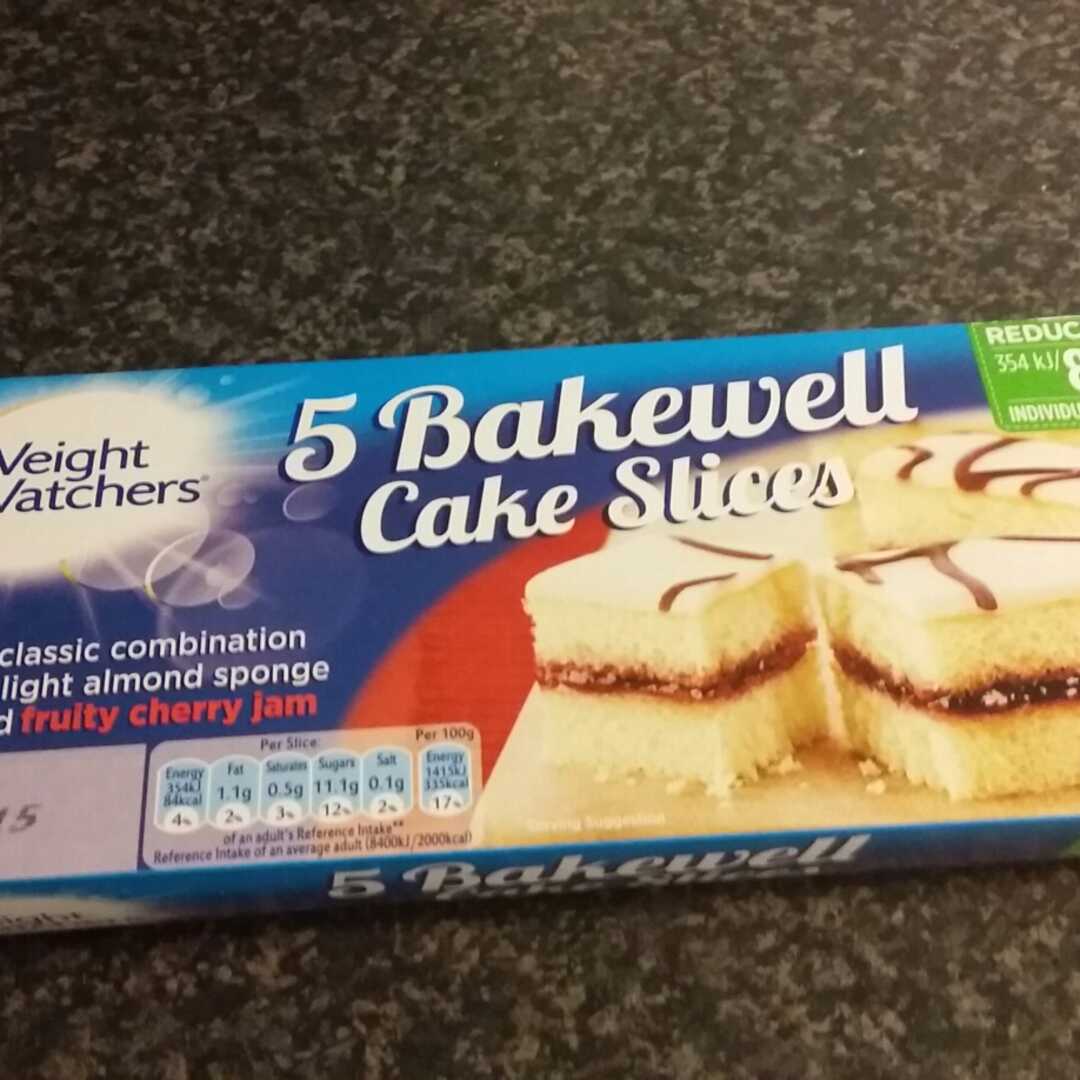 Weight Watchers Bakewell Cake Slices
