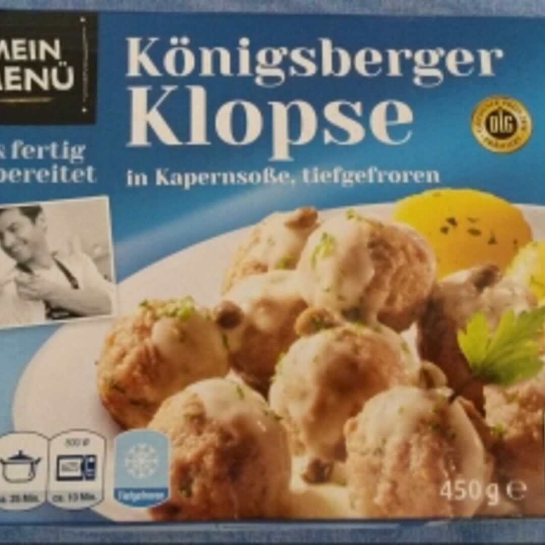 Mein Menü Königsberger Klopse