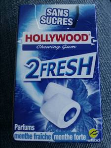 Hollywood Chewing Gum 2Fresh Menthe