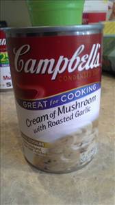 Campbell's Cream of Mushroom with Roasted Garlic Condensed Soup