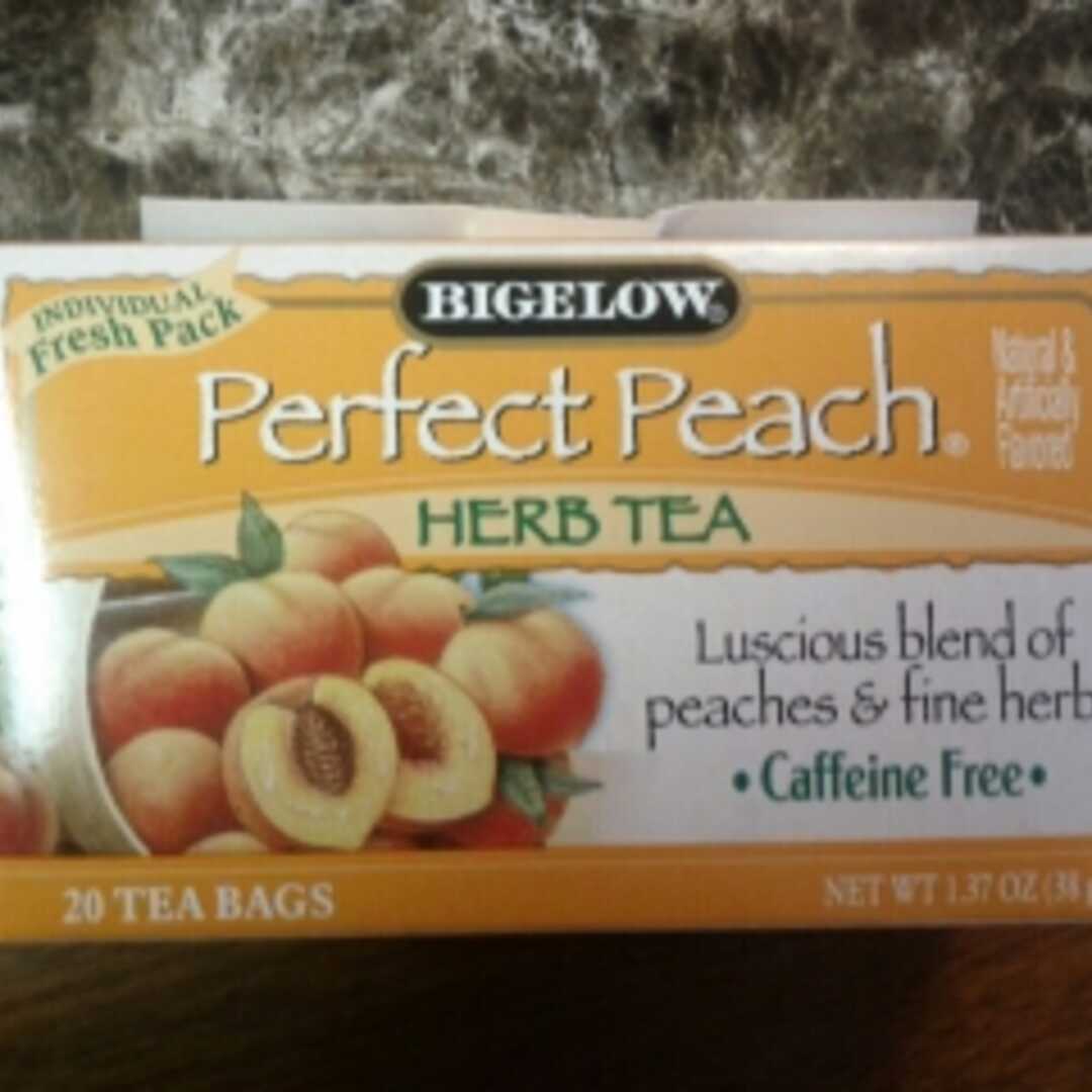 Bigelow Tea Perfect Peach All Natural Caffeine Free Herb Tea Bags