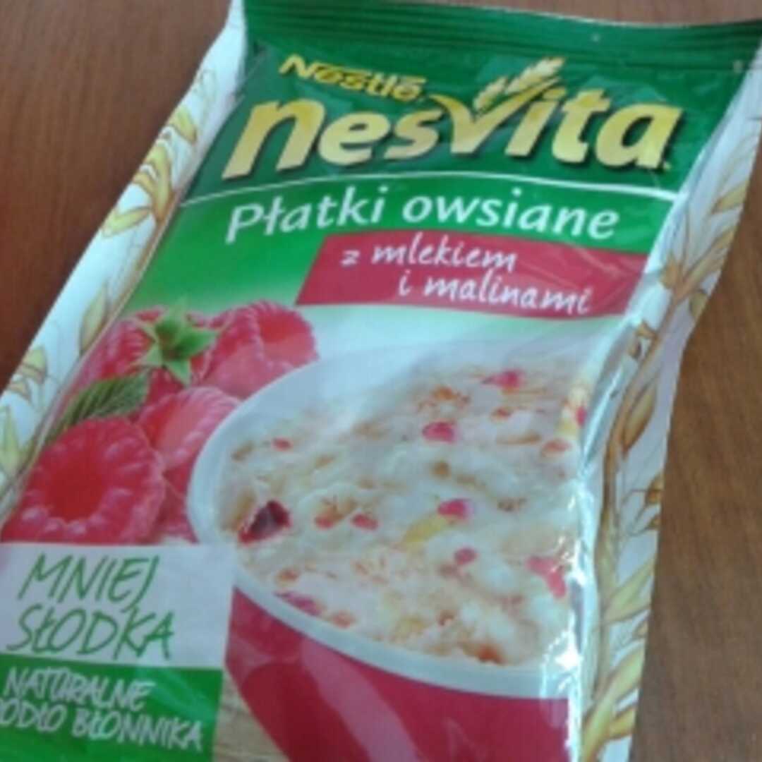 Nestlé Nesvita Płatki Owsiane z Mlekiem i Malinami