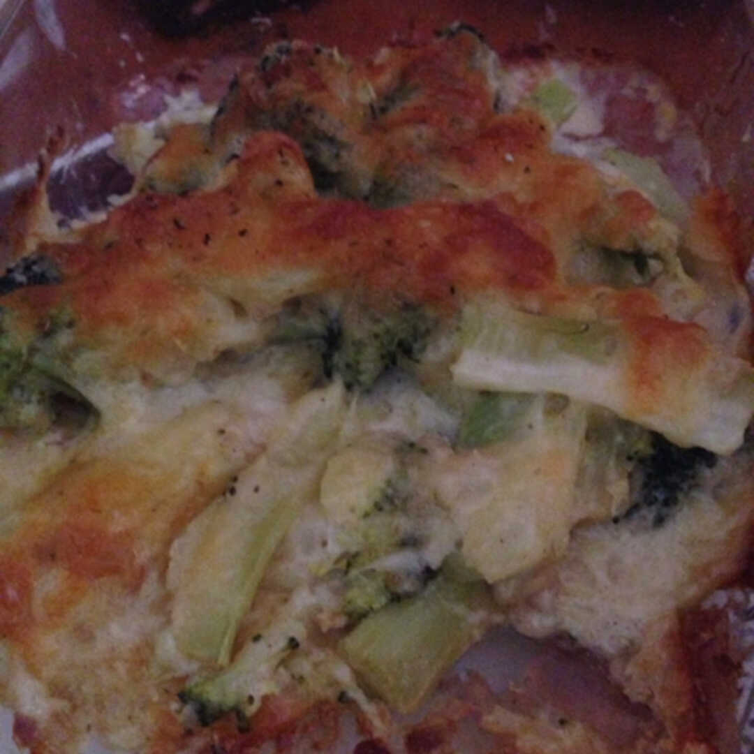 Cooked Broccoli with Cheese Sauce