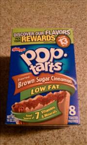 Kellogg's Pop-Tarts Low Fat Frosted - Brown Sugar Cinnamon