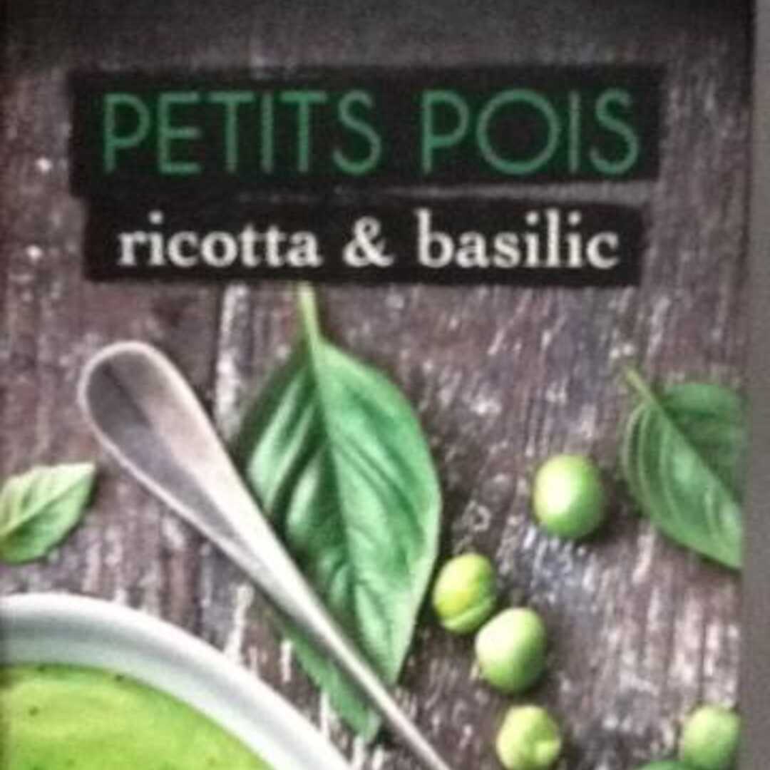 GreenShoot Soupe Petits Pois, Ricotta et Basilic