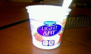 Dannon Light & Fit Yogurt - Strawberry & Banana