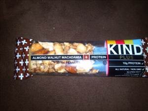 Kind Plus Almond, Walnut, Macadamia Bar + Protein