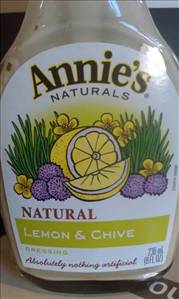 Annie's Naturals Lemon & Chive Dressing