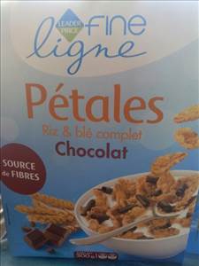Leader Price Pétales Riz & Blé Complet Chocolat