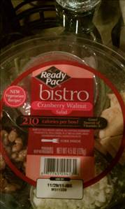 Ready Pac Bistro Chicken Cranberry Walnut Salad