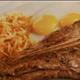 Denny's T-bone Steak & Eggs