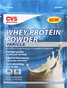 CVS Vanilla Whey Protein Powder
