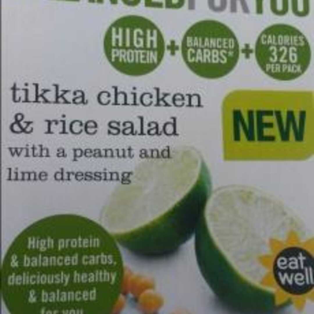 Marks & Spencer Balanced For You  Tikka Chicken & Rice Salad