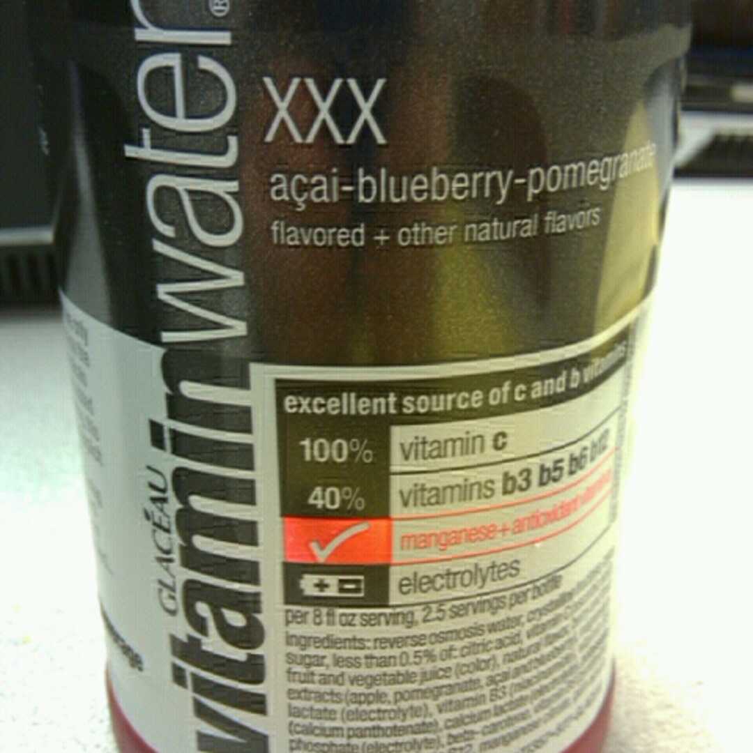 Glaceau Vitamin Water XXX Acai-Blueberry-Pomegranate
