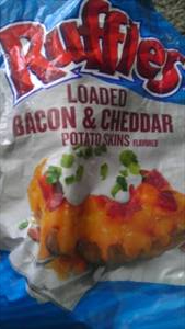 Ruffles Loaded Bacon & Cheddar Potato Skins Chips