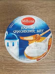 Milbona Joghurt Griechischer Art Honig