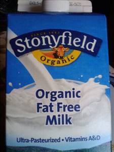 Stonyfield Farm Organic Fat Free Milk