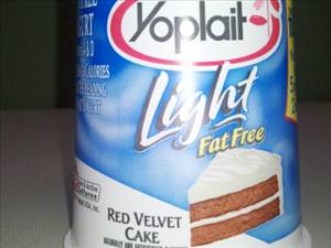 Yoplait Light Fat Free Yogurt - Red Velvet Cake