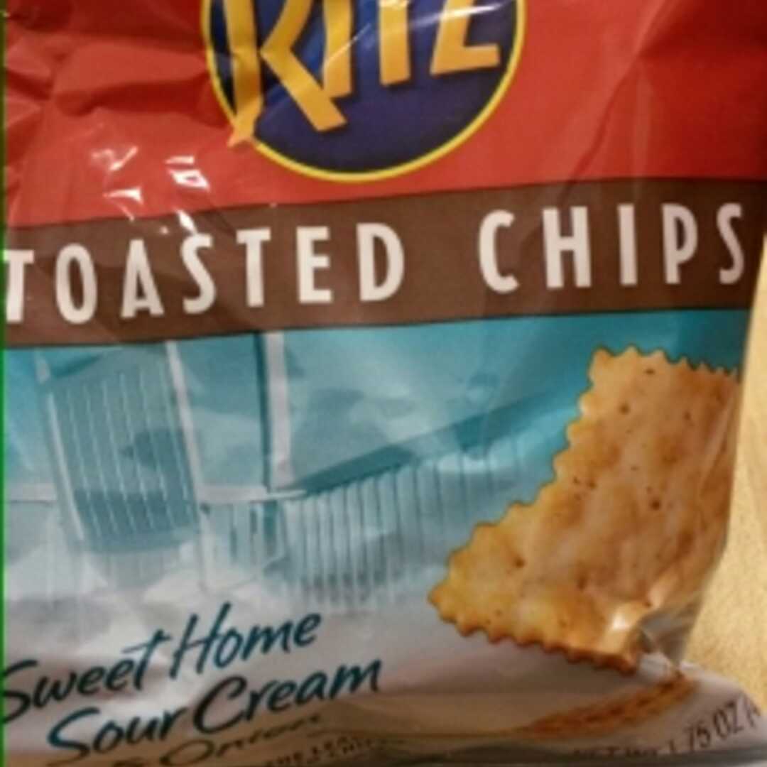 Ritz Toasted Chips - Sweet Home Sour Cream & Onion (Package)
