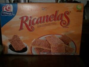 Gamesa Ricanelas Cinnamon Flavored Crackers