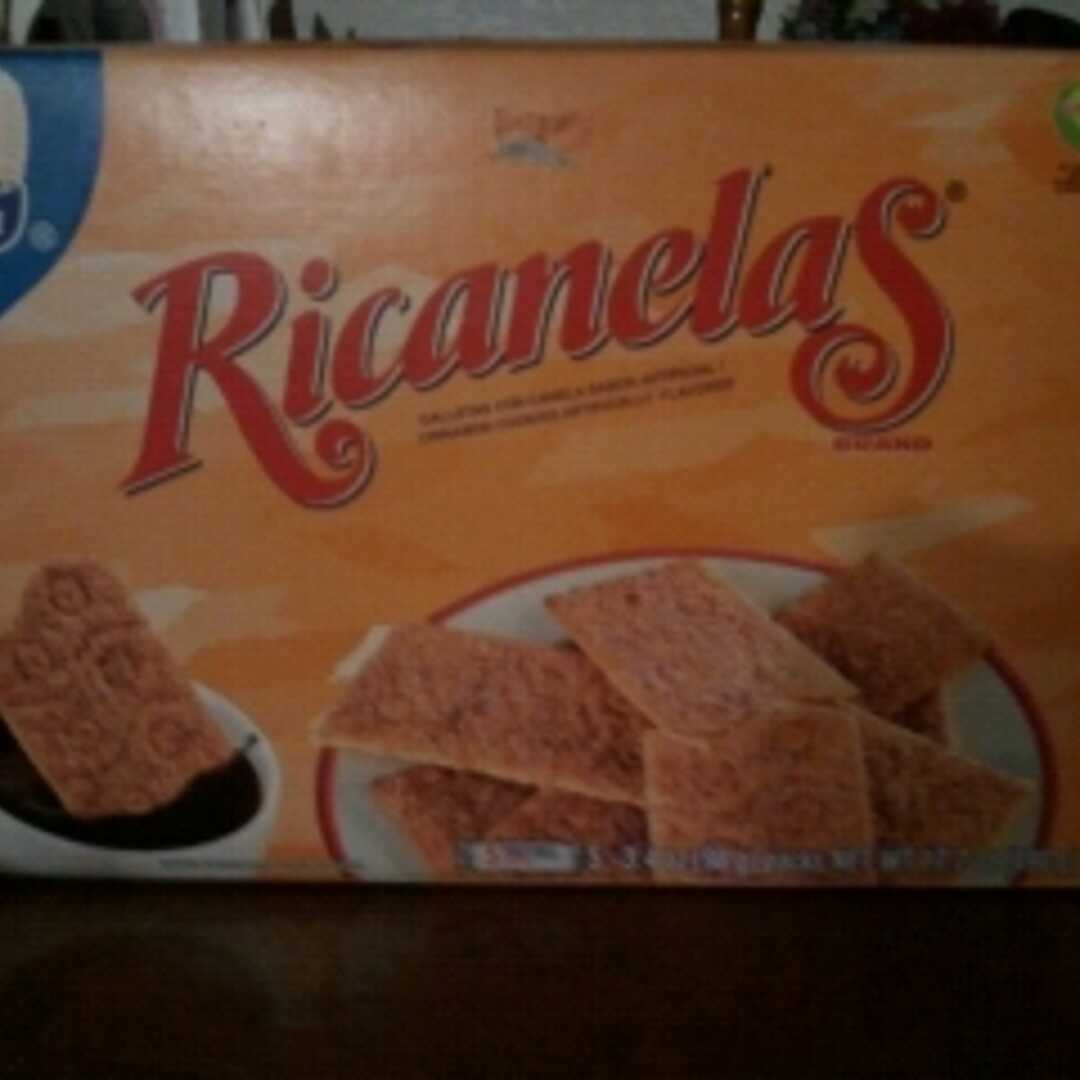 Gamesa Ricanelas Cinnamon Flavored Crackers